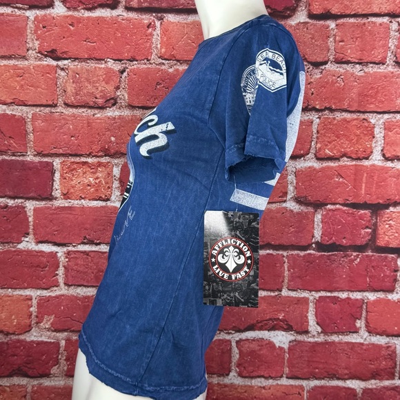Affliction Women’s Short Sleeve Graphic T-Shirt -Size: Medium -NWT - Picture 5 of 10